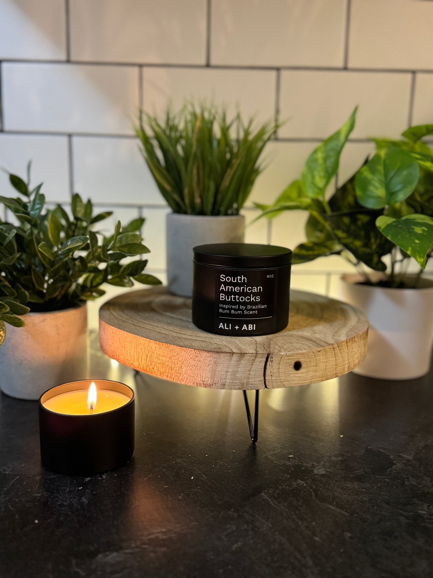 South American Buttocks Candle