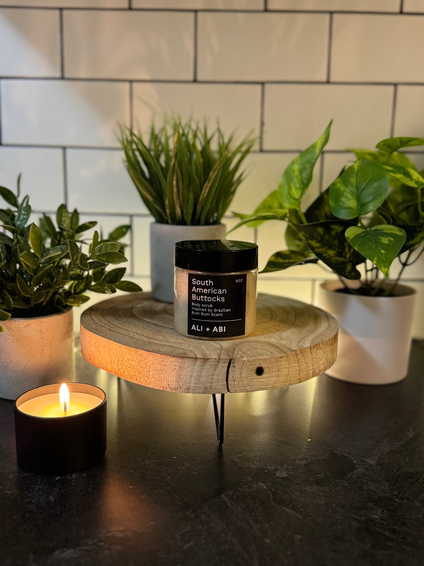 South American Buttocks Scrub