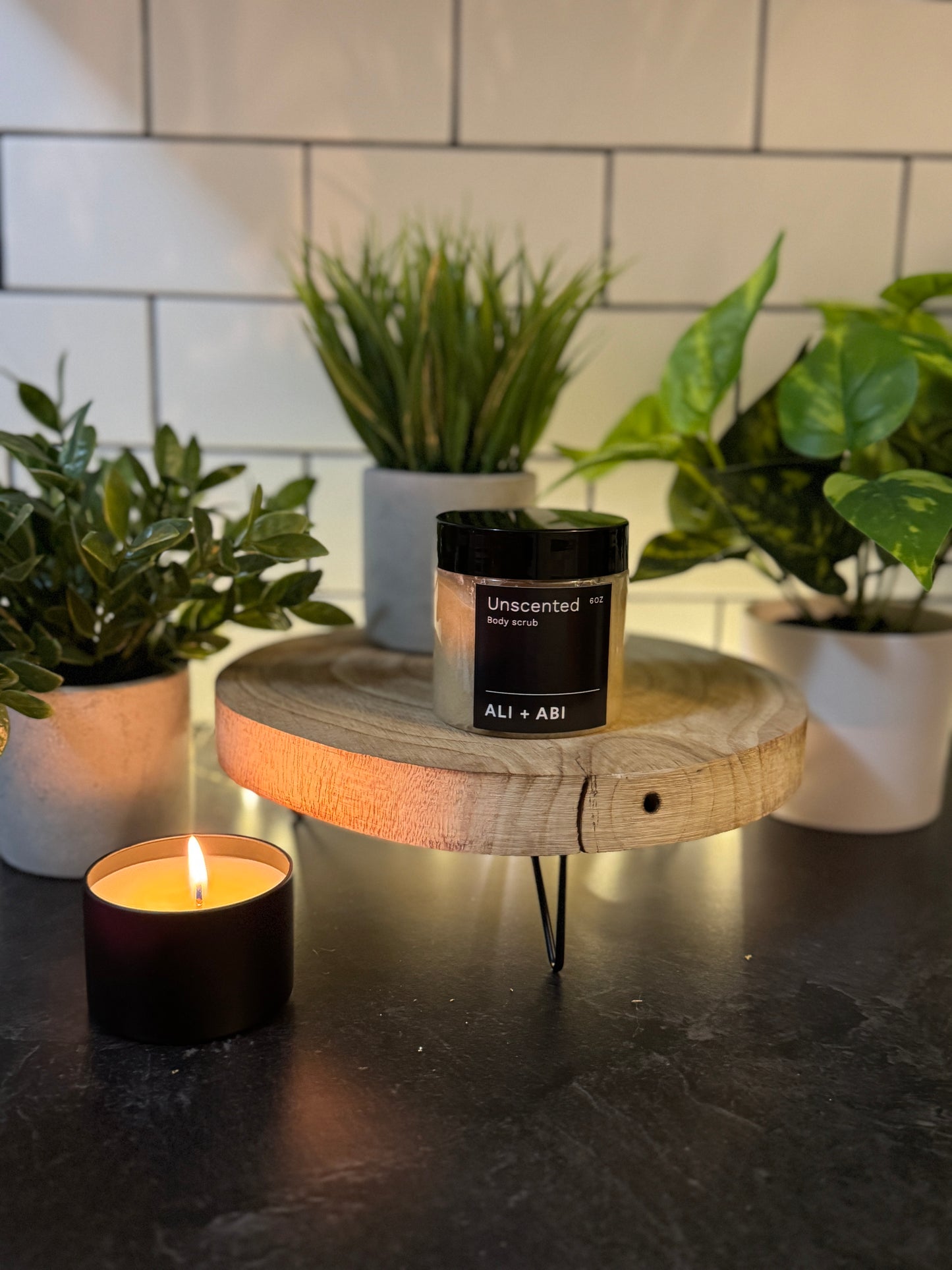 Unscented scrub