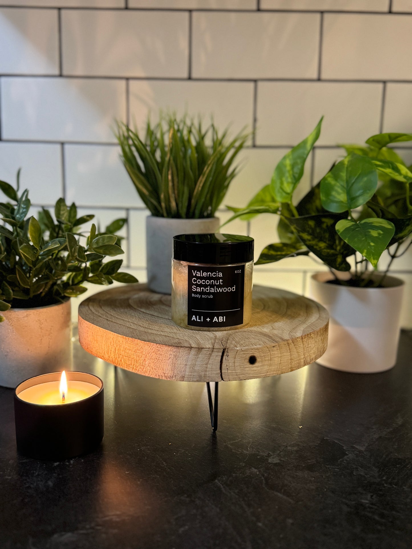 Valencia Coconut Sandalwood Scrub