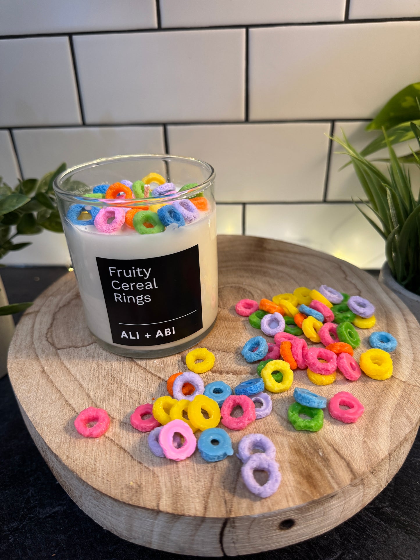 Fruity Cereal Rings Candle